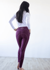 NEW Plum Range Tights - Equine Culture